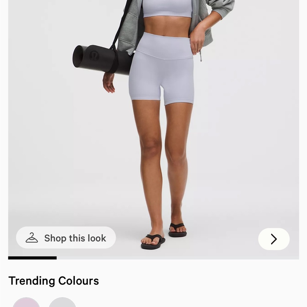 Women's Light Blue Shorts
